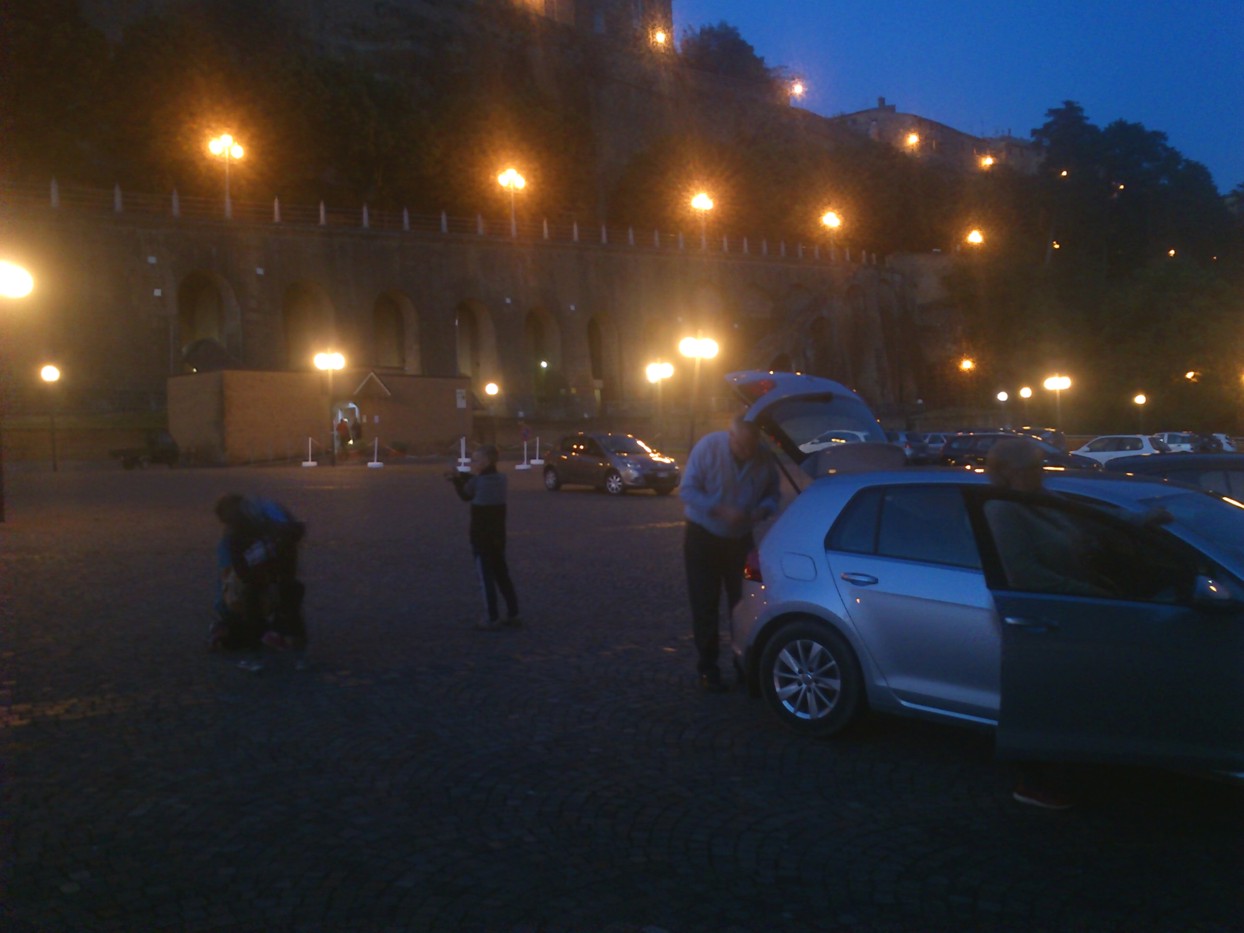 Orvieto by night and bye bye (fotograferet af Martin)